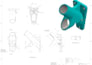 make dxf dwg stp stl files for 3d print cnc g codes and manufacturing drawings